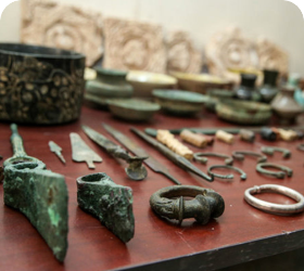 کشف گنجینه سفالی هزاره اول قبل از میلاد در طارم زنجان